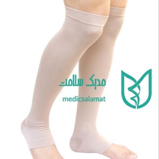 جوراب واریس کف دار بالای زانو آدور Ador فری سایز